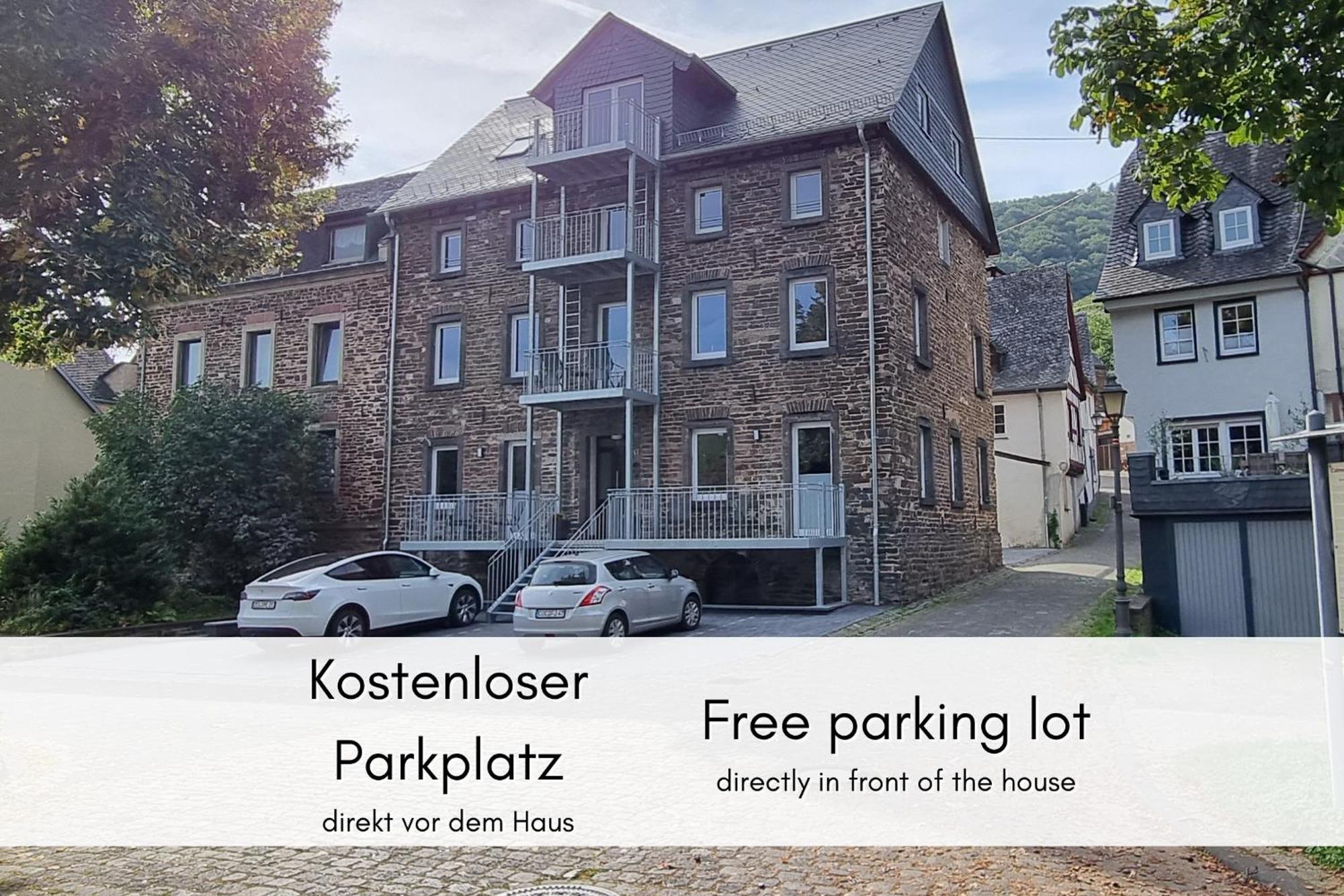 Ferienwohnung Winzerhaus Am Calmont - Charme & Moselblick Bremm Exterior foto